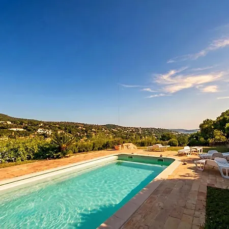 Casa-jeanne Piscine Et Vue Pour 4 דירה קבלייר-סור-מר
